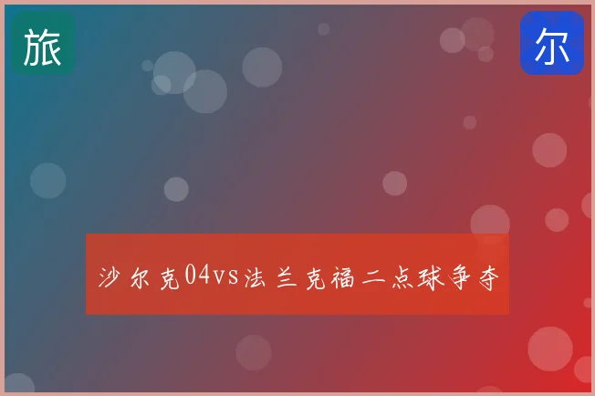 沙尔克04vs法兰克福二点球争夺